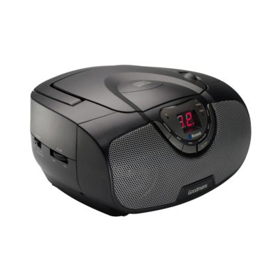 Goodmans GPSBT01 CD Radio Boombox with Bluetooth in Slate Grey Goodmans GPSBT01 CD Radio Boombox with Bluetooth in Slate Grey